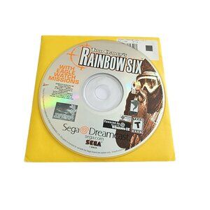 Tom Clancys Rainbow Six Sega Dreamcast Video Game Disc Only